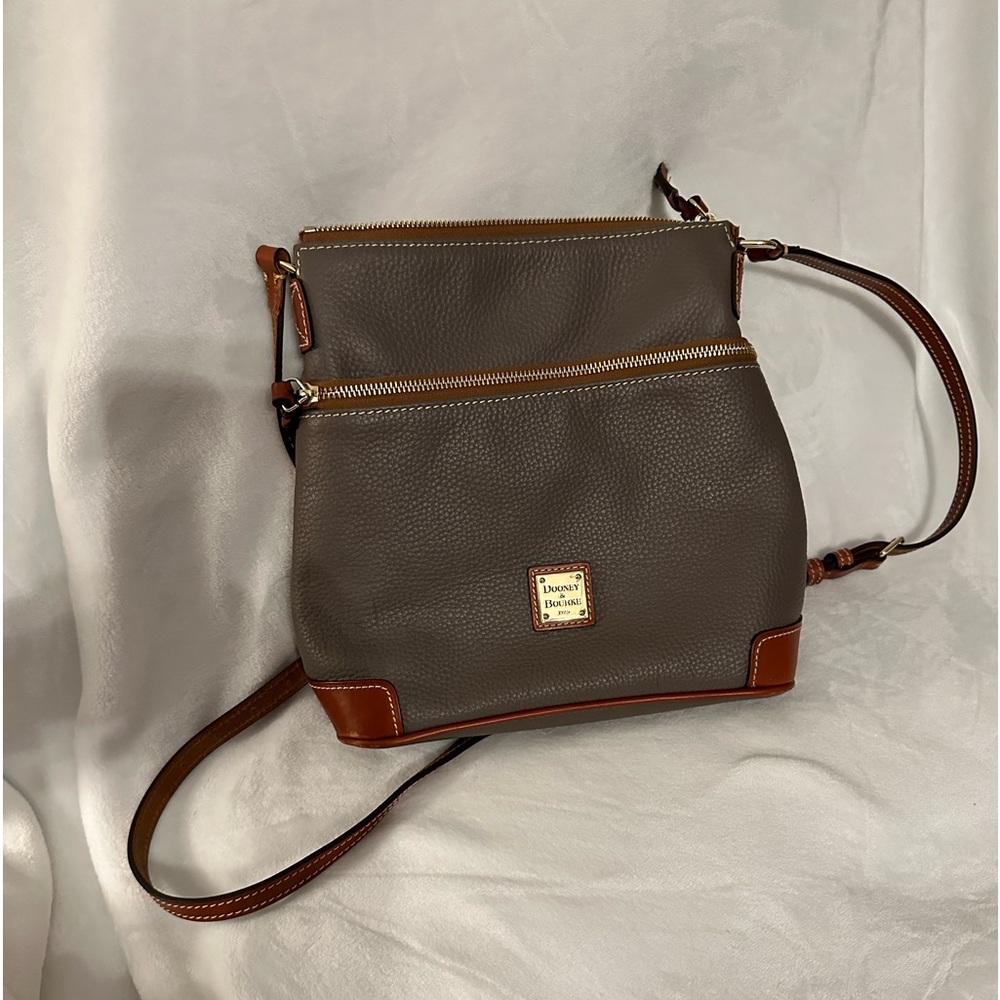 Elephant Grey Dooney and Bourke leather